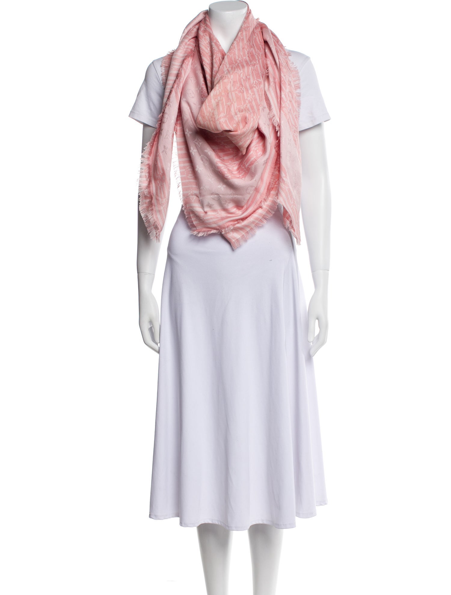 Louis Vuitton Cryptogram 2017 Shawl